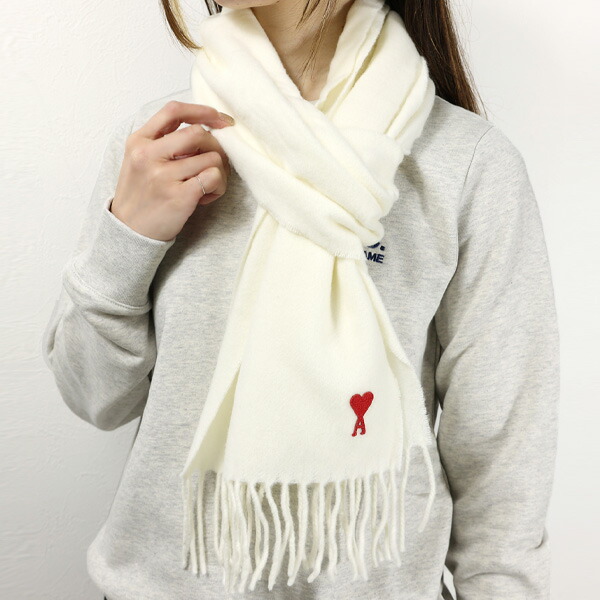 楽天市場】AMI PARIS アミパリス De Coeur Scarf マフラー ストール