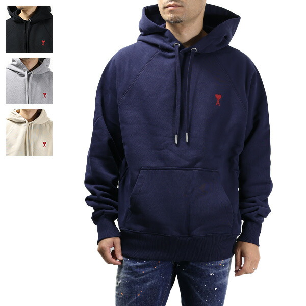 楽天市場】AMI PARIS アミパリス AMI DE COEUR HOODIE パーカー プル
