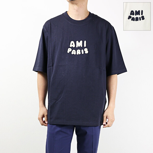 楽天市場】AMI PARIS アミ パリス Tシャツ Ami Paris Patch T-Shirts