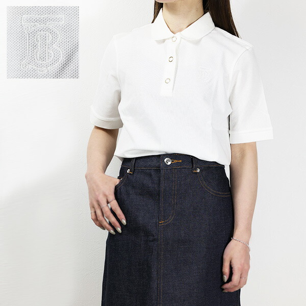 楽天市場】BURBERRY バーバリー MONOGRAM MOTIF COTTON POLO SHIRT