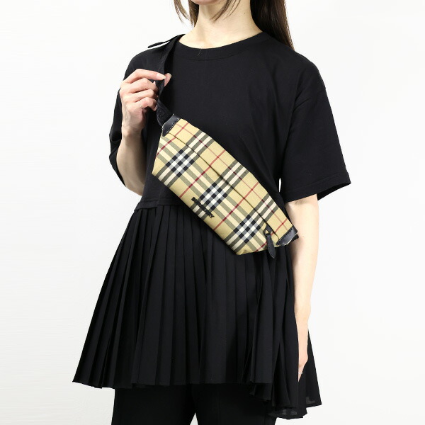 楽天市場】BURBERRY バーバリー STEVIE BELT BAG スティービー ベルト