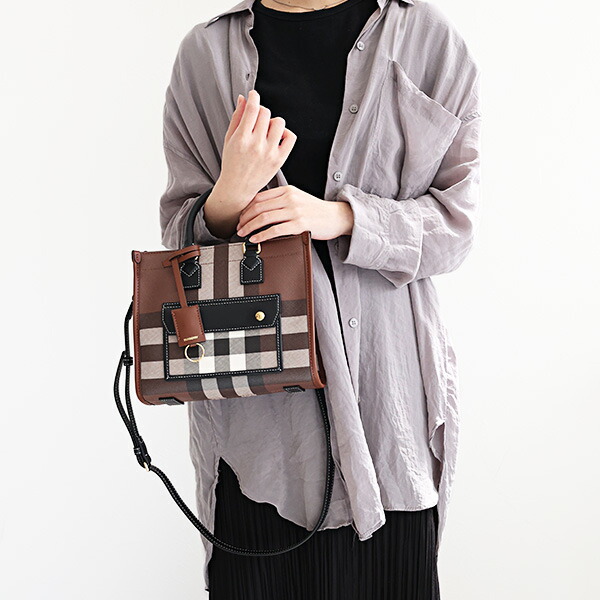楽天市場】Burberry バーバリー Mini Freya Tote Bag フレヤトート