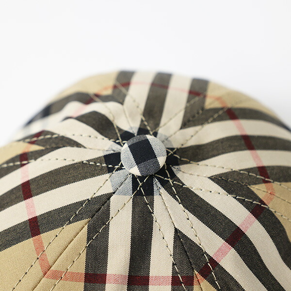 楽天市場】BURBERRY バーバリー Vintage Check Baceball Cap ベース