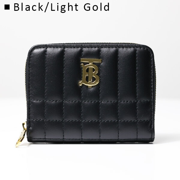 楽天市場】Burberry バーバリー Quilted Leather Lola Zip Wallet ミニ