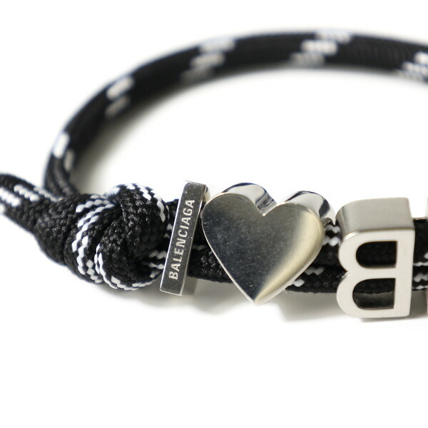 楽天市場】BALENCIAGA バレンシアガ ブレスレット I Love BB Bracelet