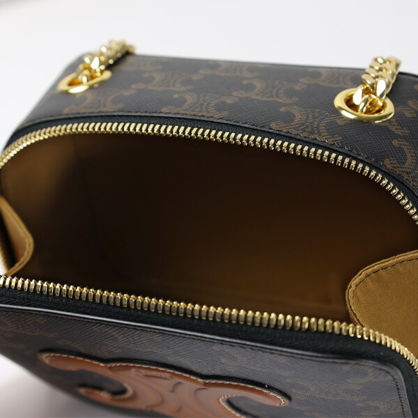 楽天市場】Celine セリーヌ Box Chain Cuir Triomphe Shoulder Bag