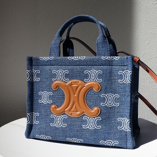 楽天市場】CELINE セリーヌ THAIS CABAS SMALL ハンドバッグ