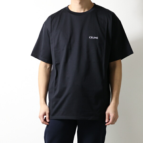 楽天市場】CELINE セリーヌ Logo Loose T-Shirts Tシャツ メンズ