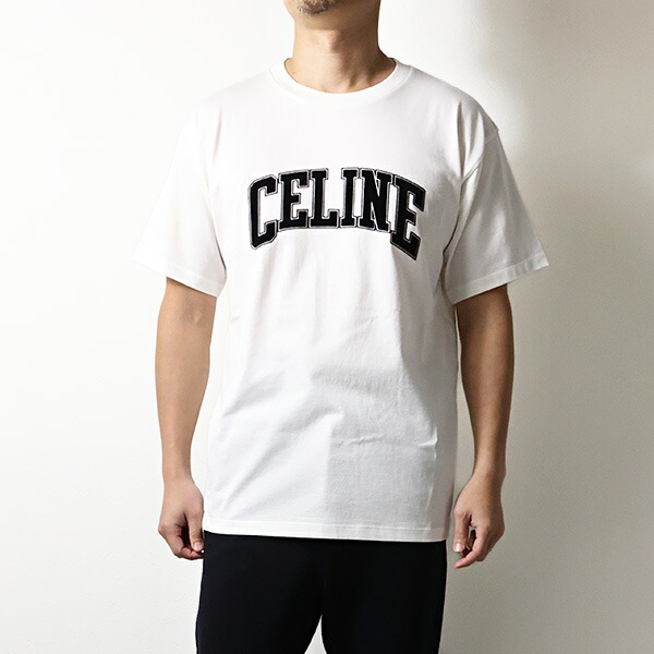 楽天市場】CELINE セリーヌ Tシャツ Logo Loose T-Shirts RX0AY671Q