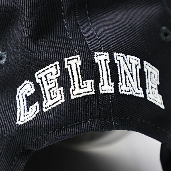 楽天市場】CELINE セリーヌ Back Logo Baseball Cap ベースボール