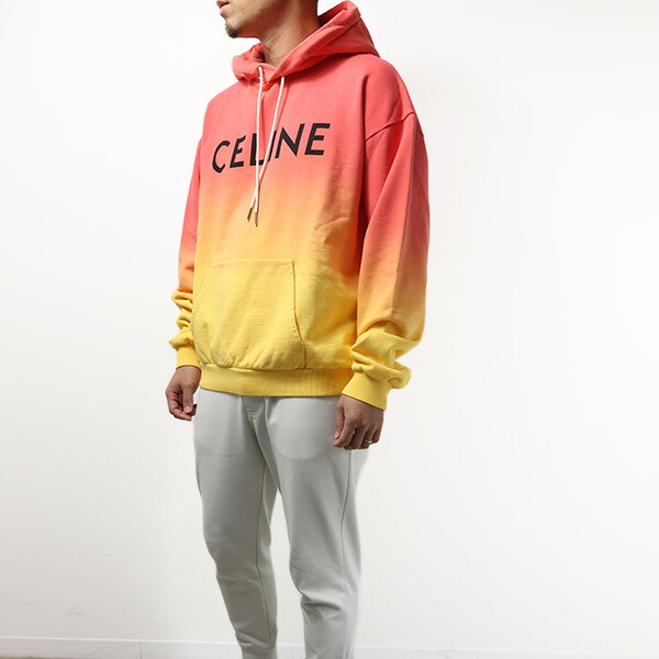 楽天市場】CELINE セリーヌ Cotton Fleece Loose Hoodie コットン