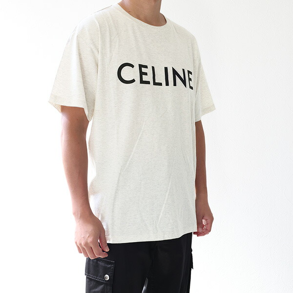 楽天市場】CELINE セリーヌ Cotton Loose T-Shirts ルーズTシャツ
