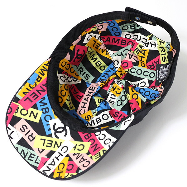 楽天市場】CHANEL シャネル CC Baseball Cap ベースボールキャップ