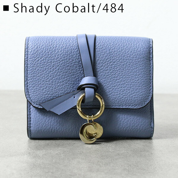 楽天市場】Chloe クロエ ALPHABET Tri-Fold Wallet CHC21WP945F57 053