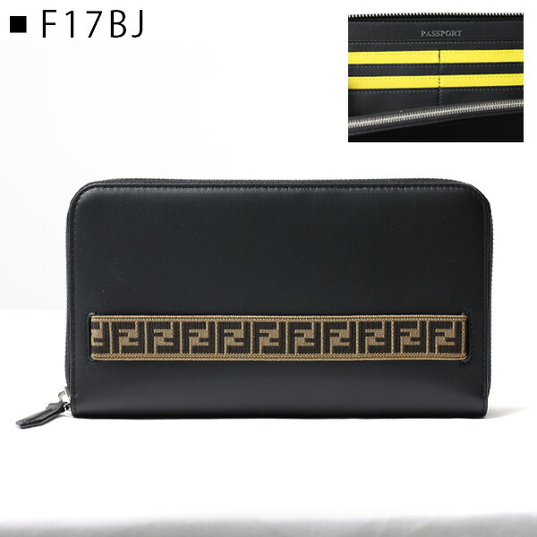 楽天市場】FENDI フェンディ FF Logo Zip Around Wallet 7M0276 A8VC