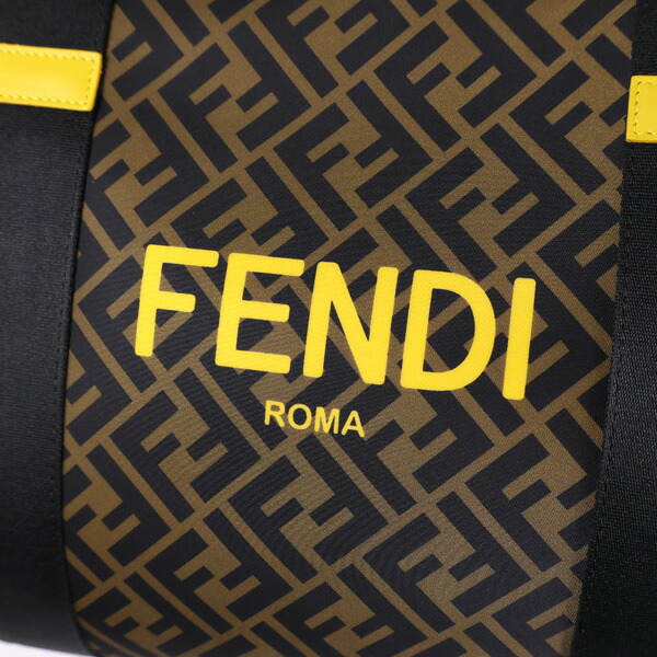 楽天市場】FENDI フェンディ FENDI KIDS NYLON FF MONOGRAM GYM BAG