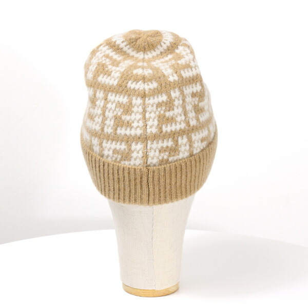 楽天市場】FENDI フェンディ FF Logo Beanie ニット帽 ビーニー 帽子