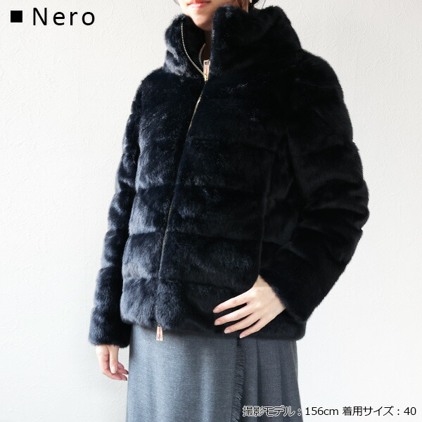 楽天市場】HERNO ヘルノ Eco Fur Down Jacket エコファー ダウン