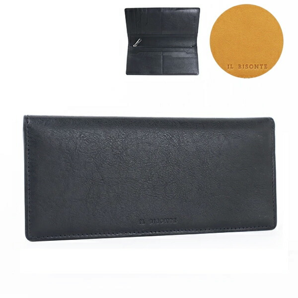 楽天市場】IL BISONTE イルビゾンテ CONTINENTAL WALLET SCW083 POX001