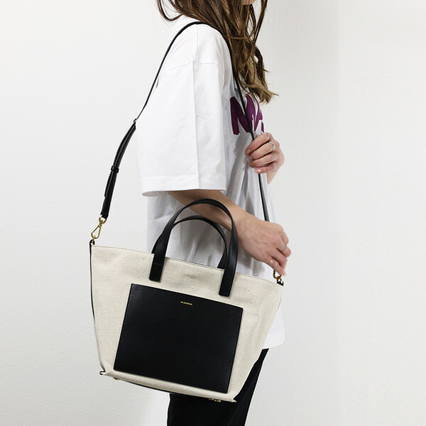 楽天市場】JIL SANDER ジルサンダー Wander Square Small Tote Bag