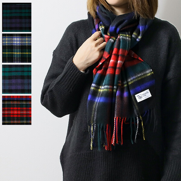 楽天市場】Johnstons ジョンストンズ Tartan Scarf マフラー 中判