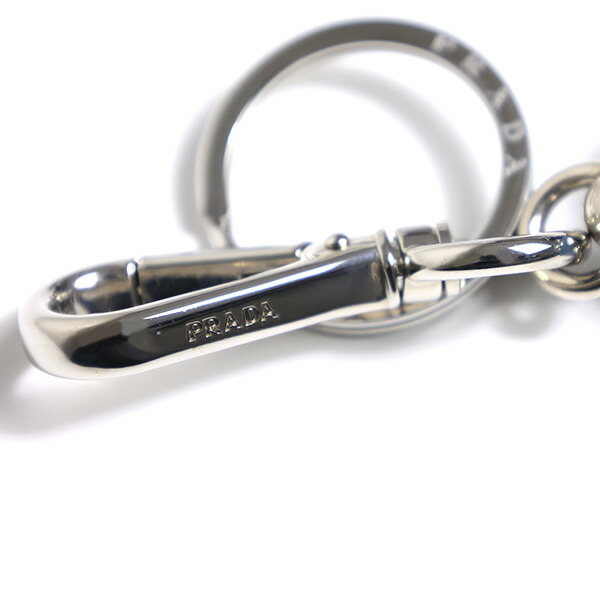 楽天市場】PRADA プラダ Saffiano Leather Robot Keychain Trick キー