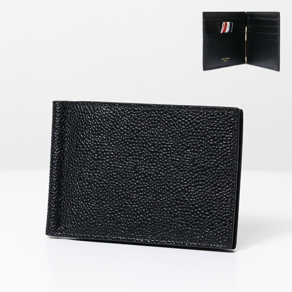 楽天市場】THOM BROWNE トムブラウン BI-FOLD WALLET WITH MONEY CLIP