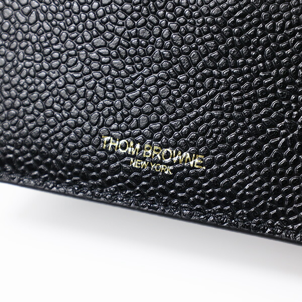 楽天市場】THOM BROWNE トムブラウン BI-FOLD WALLET WITH MONEY CLIP