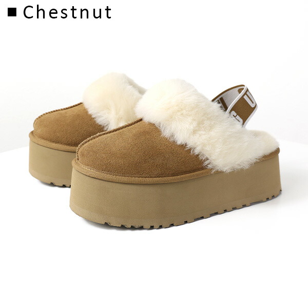 楽天市場】UGG アグ W FUNKETTE ファンケット スリッポン ムートン
