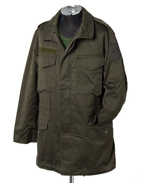 楽天市場】オーストリア軍 OD コットン M-65 フィールドジャケット