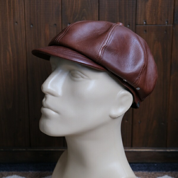 楽天市場】Mr.FATMAN ミスターファットマン【LEATHER VIKKY CASQUETTE