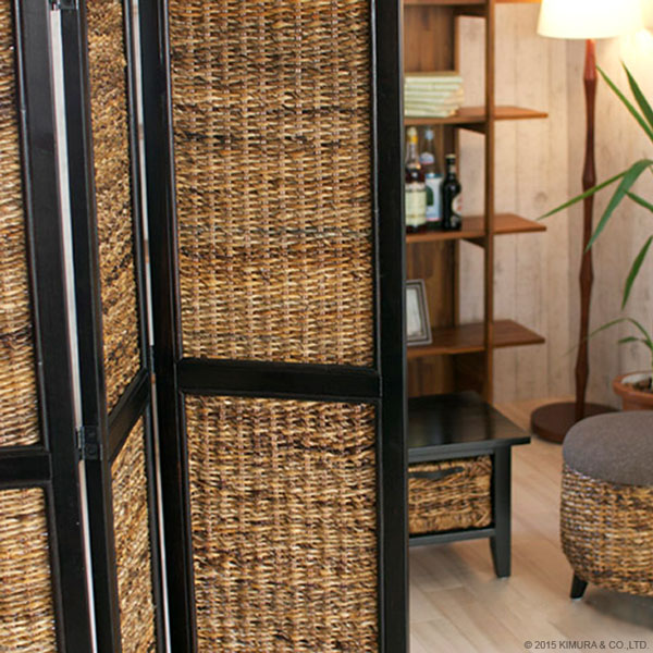 楽天市場】パーテーション 4連 間仕切り 衝立 スクリーン 折りたたみ