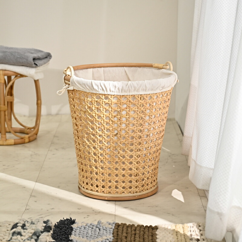 楽天市場】アジアン家具 ランドリーバスケット 収納 洗濯かご ボックス