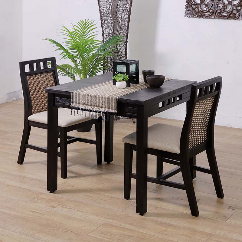 楽天市場】アジアン家具 ダイニングテーブル T170AT【 ラタン アジアン