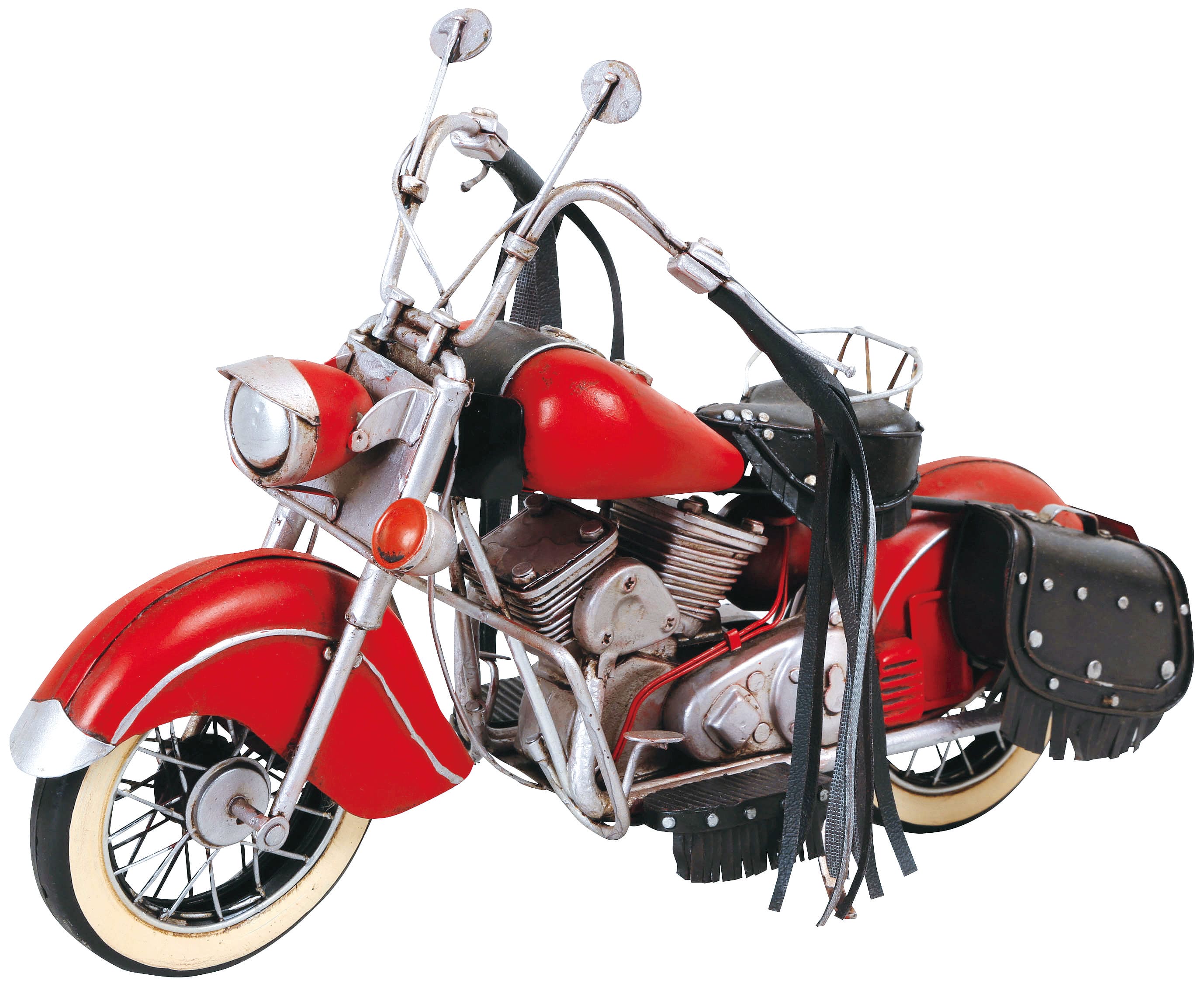 楽天市場】ブリキのおもちゃ（motorcycle red) 27543 : ランドファーム
