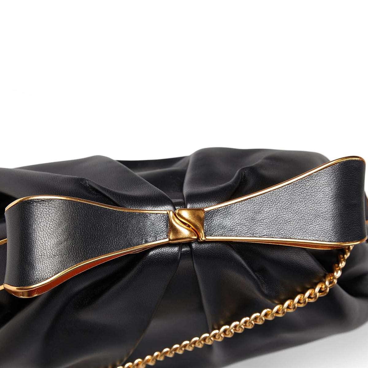 楽天市場】ケイトスペード クラッチバッグ パーティーバッグ 黒 巾着