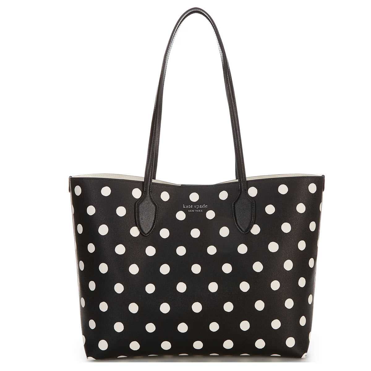 楽天市場】ケイトスペード トートバッグ ポーチ付き 水玉ドット