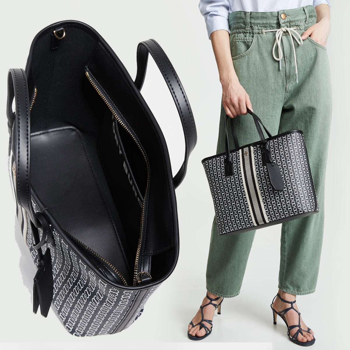 楽天市場】トリーバーチ トートバッグ キャンバス バッグ 人気