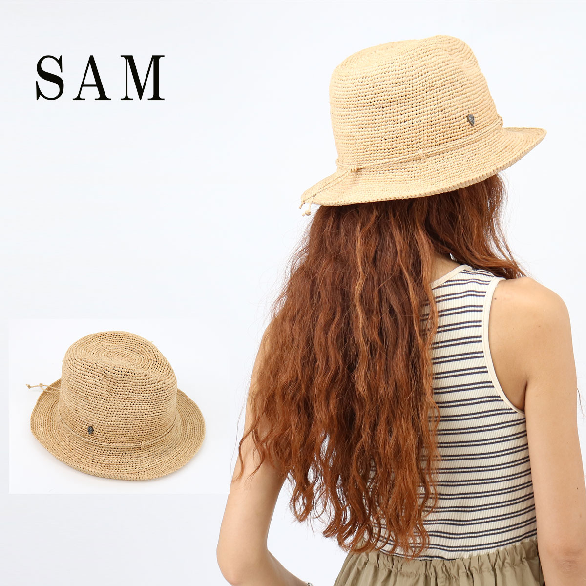 楽天市場】HELEN KAMINSKI ヘレンカミンスキーSAM サム ラフィア 天然