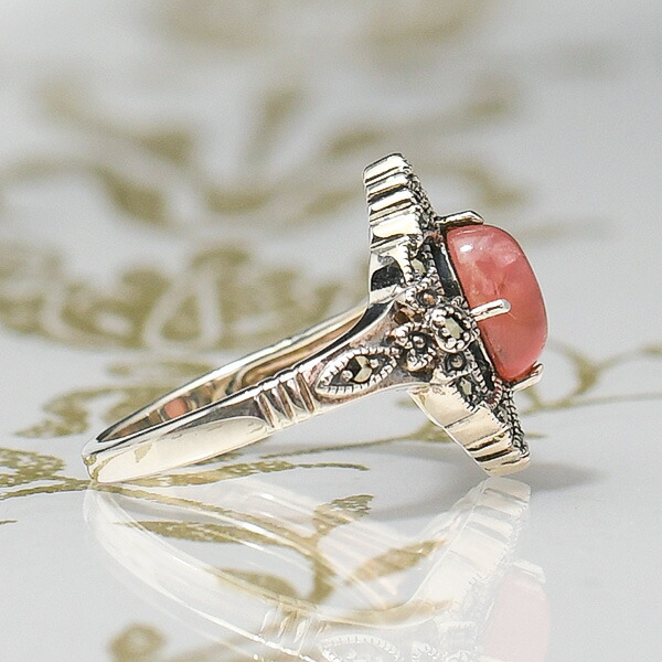 楽天市場】碌山 インカローズ リング うるうるキャンディピンク