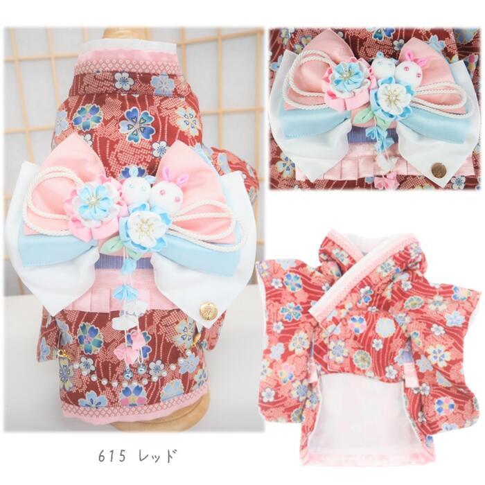 楽天市場】ご家族の大切な節目に ・・着物 0～6号 小型犬サイズ 猫の服