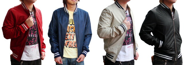 楽天市場】S~LLサイズ レザースタジャン 牛革 革 本革 本皮 ミリタリー