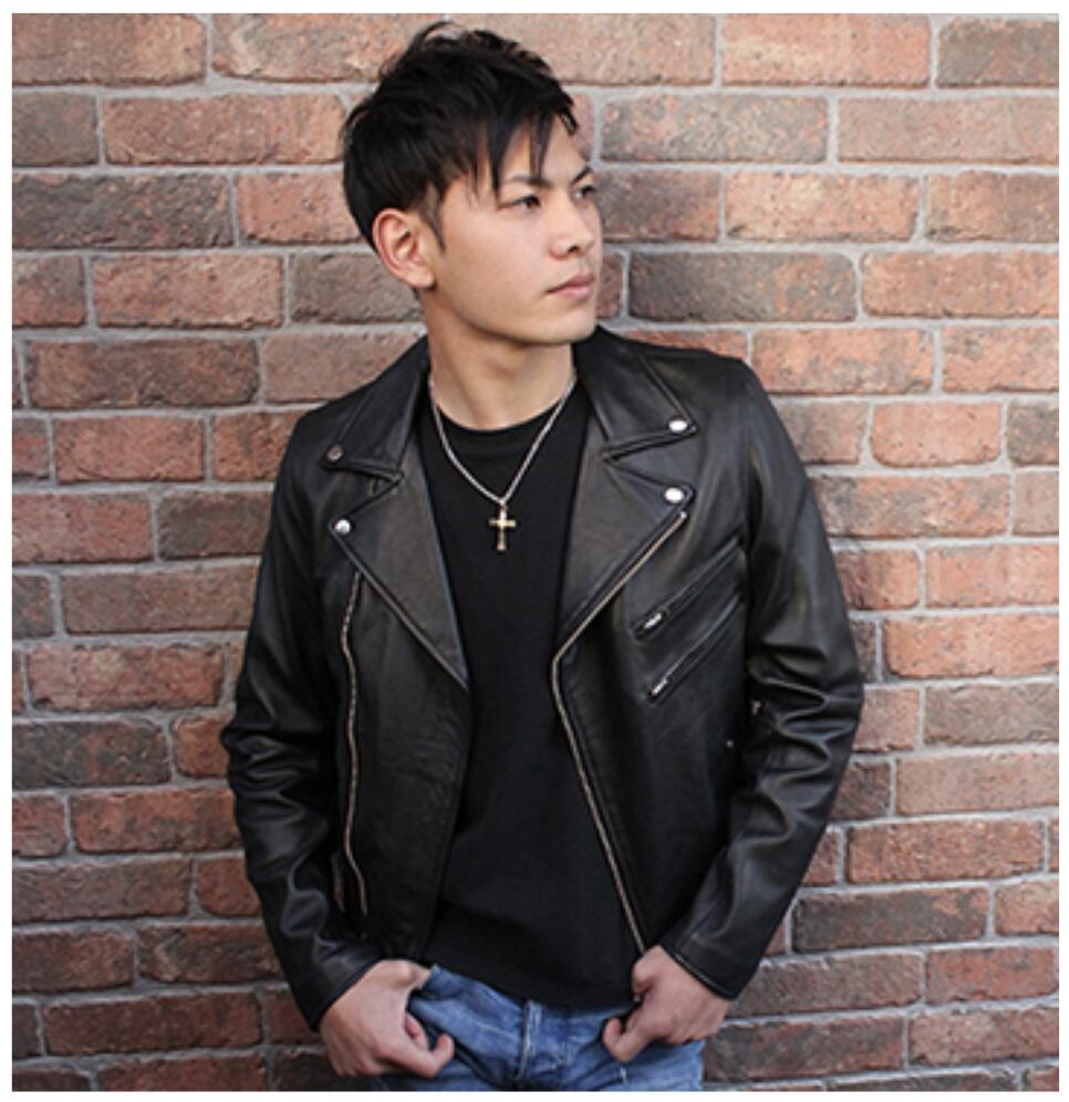 楽天市場】ダブルライダースジャケット S~6Lサイズまで レザー