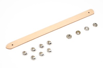 楽天市場】スタッズブレスキット・レザーブレス15・サドルレザー