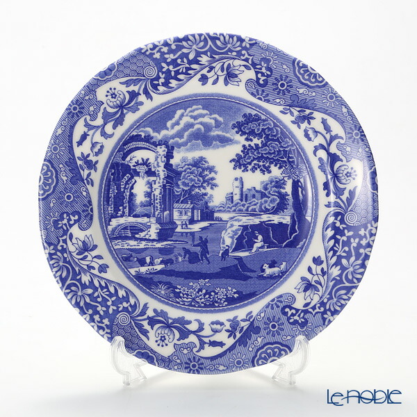 楽天市場】【3/1クーポン・P10】 スポード ブルーイタリアン プレート