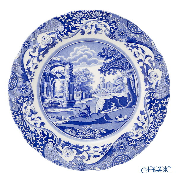 楽天市場】【先着クーポン】 スポード ブルーイタリアン プレート 27cm