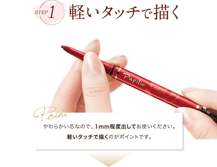 楽天市場】1日中くずれない パピリオ Papilio ステイブロウG専用詰替え