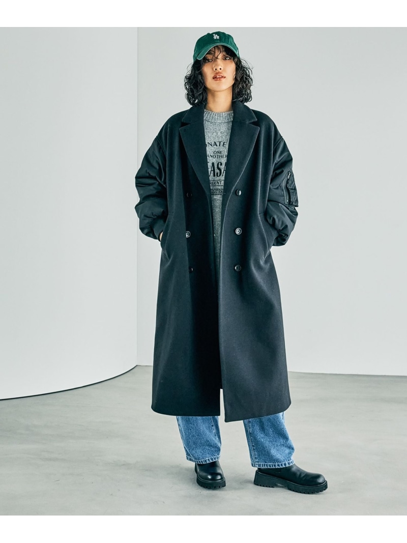 楽天市場】メルトンドッキングコート LEPSIM レプシィム ジャケット