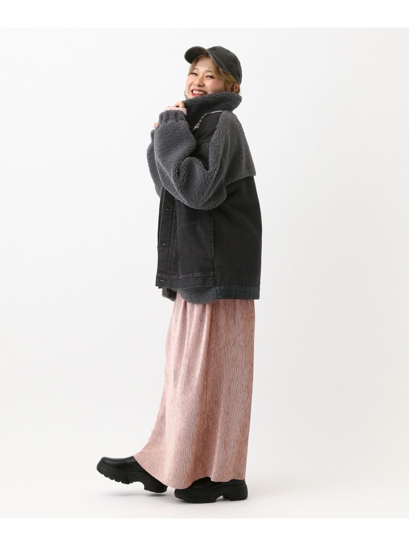 楽天市場】【SALE／30%OFF】デニムボアドッキングジャケット LEPSIM