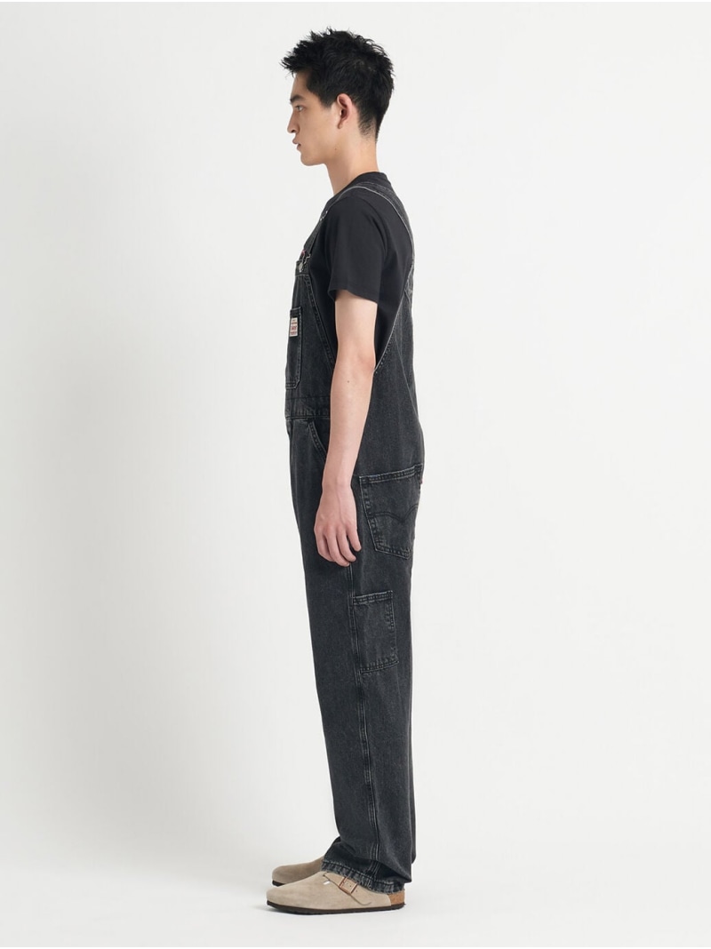 楽天市場】【SALE／50%OFF】オーバーオール ブラック DARKLY WASH